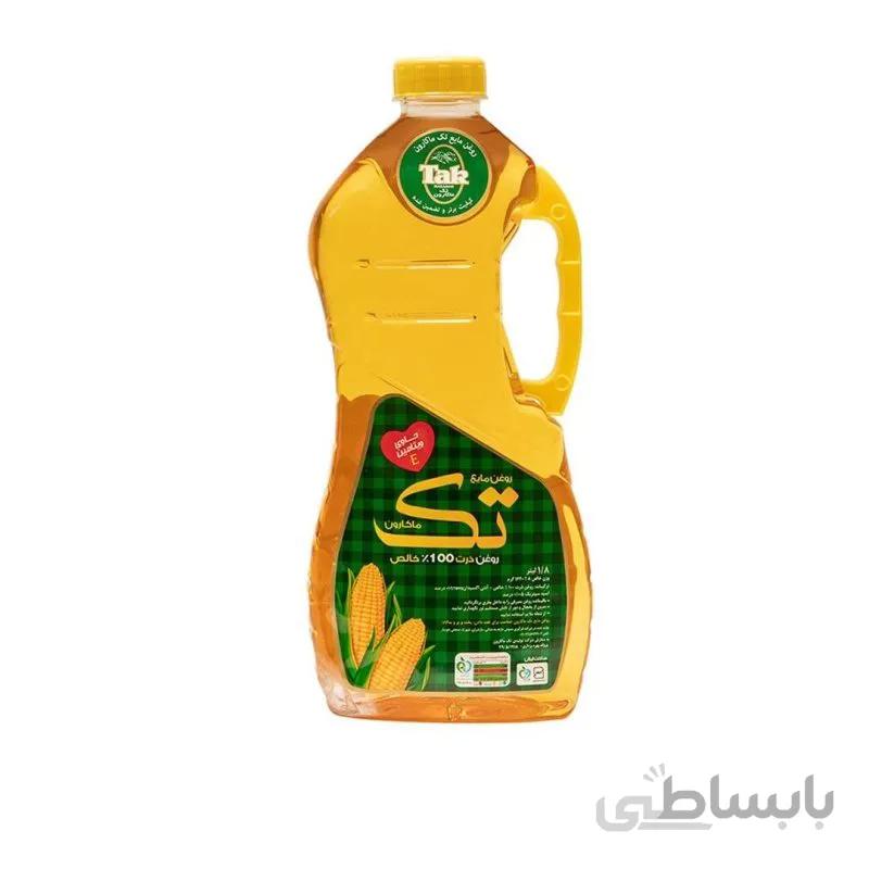 روغن مایع ذرت تک ماکارون 1/8میلی لیتر 1400/10/15 انقضا بوده