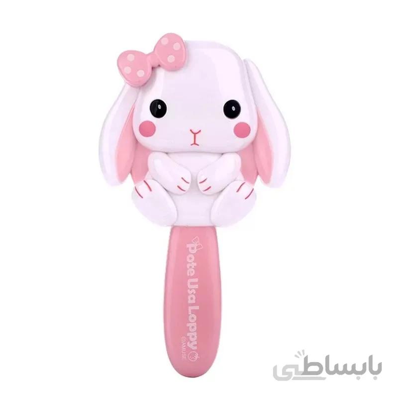 برس مو دخترانه عروسکی خرگوش کوچولو