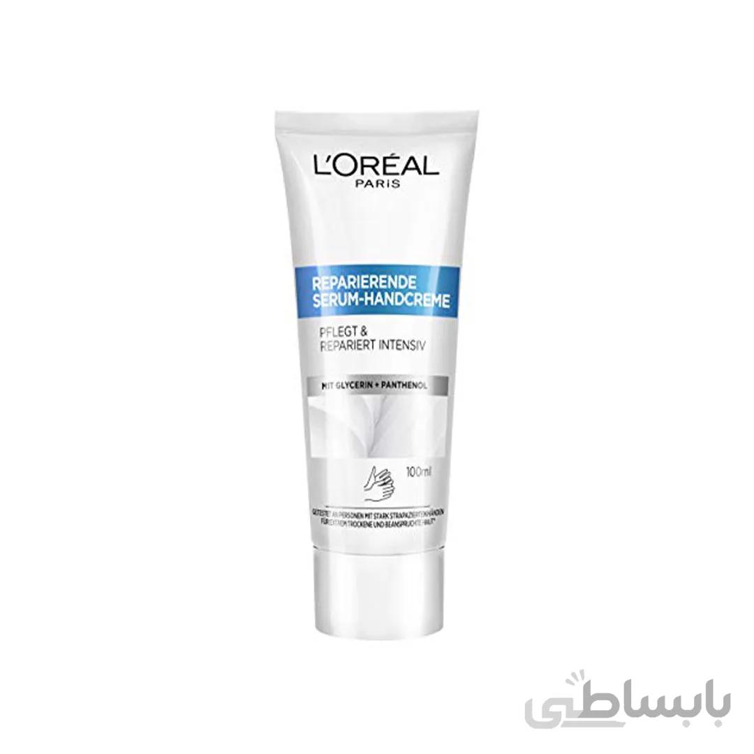 کرم دست ترمیم کننده و تغذیه کننده لورال 100 میلی Loreal