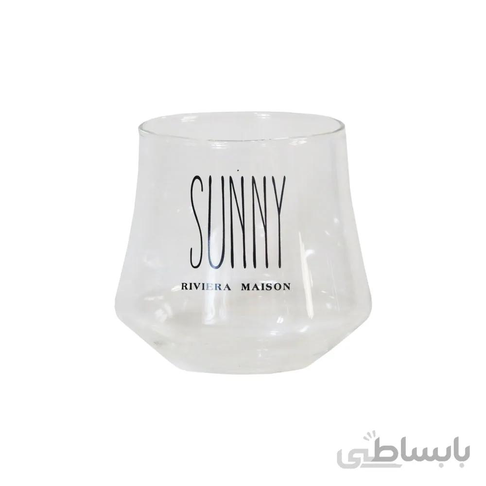لیوان طرح SUNNY مدل کوتاه