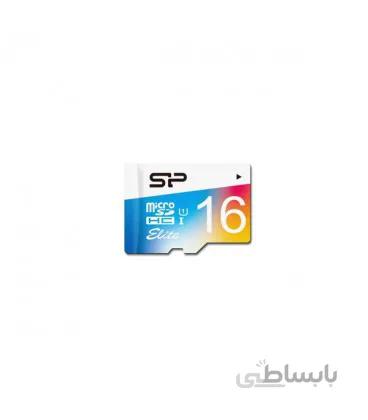 کارت حافظه سیلیکون پاور microSDHC مدل Color Elite کلاس 10 استاندارد UHC-I U1 ظرفیت 16 گیگابایت