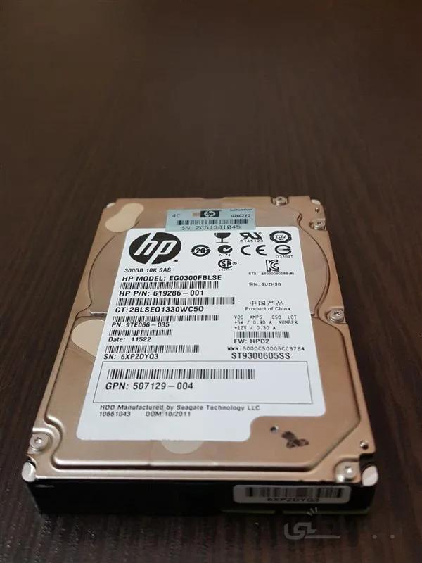 هارد سرور HP server 300-GB 6G 10K DP SFF SAS HDD (# 9TE066-035)