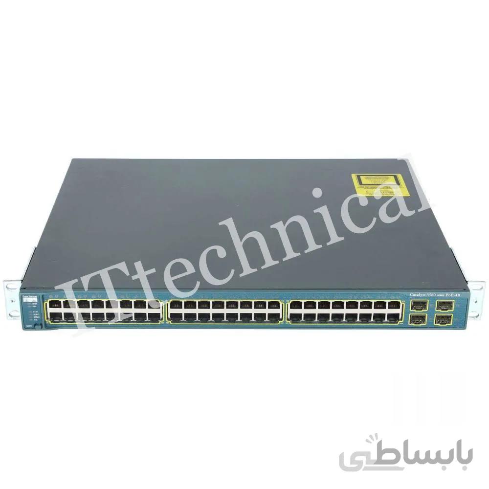 سوئیچ سیسکو WS-C3560V2-48PS-S