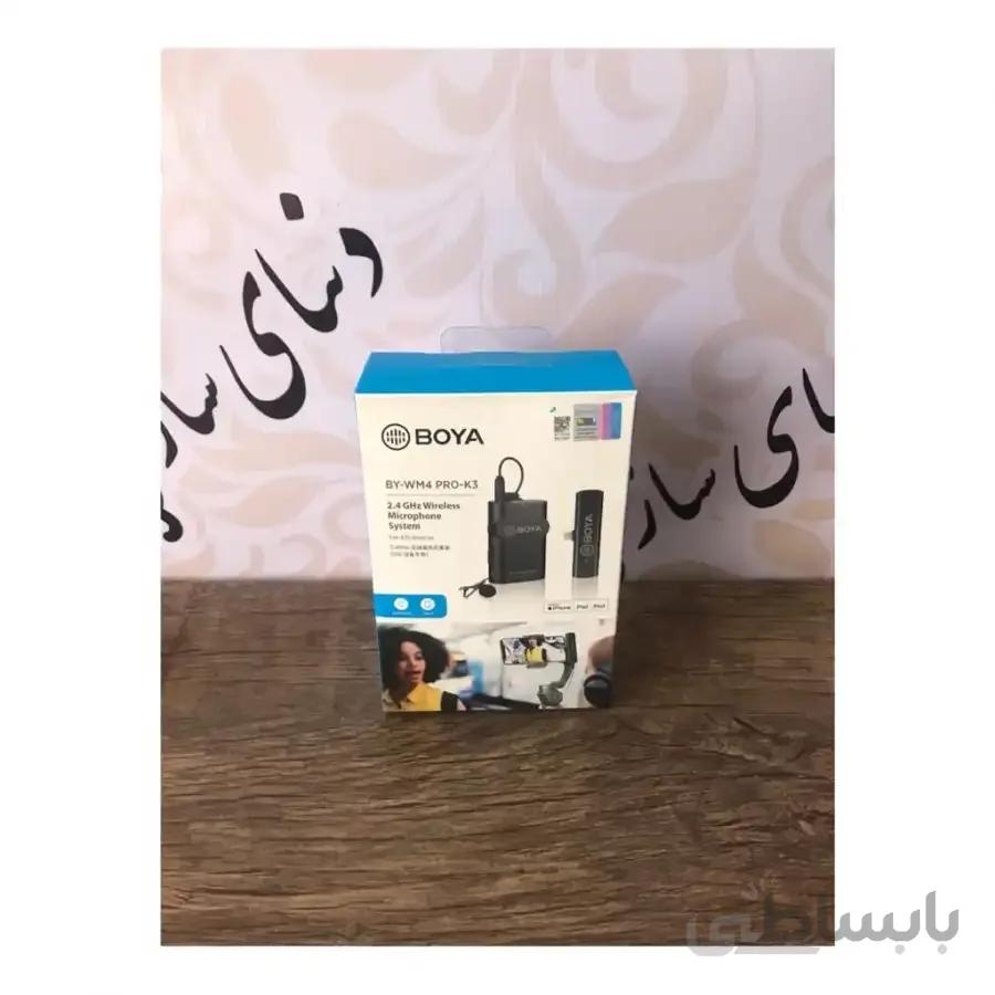 میکروفن بیسیم بویا اصلی مدل BY-WM4 Pro-K3