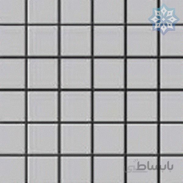 کاشی استخری البرز خاکستری کد DM-GREY3 براق سایز 5*5