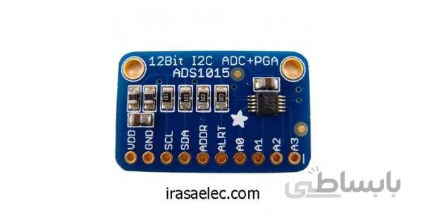 ماژول مبدل ADC آنالوگ به دیجیتال 12 بیتی ADS1015