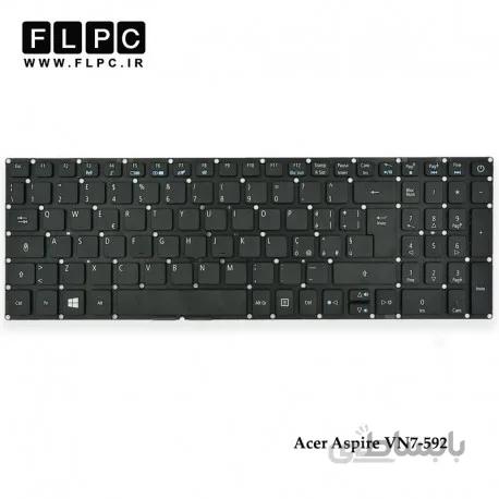 کیبورد لپ تاپ ایسر VN7-592 اینتر کوچک-بدون فریم Acer Aspire VN7-592 Laptop Keyboard