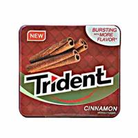 آدامس جعبه فلزی دارچین تریدنت Trident مدل Cinnamon