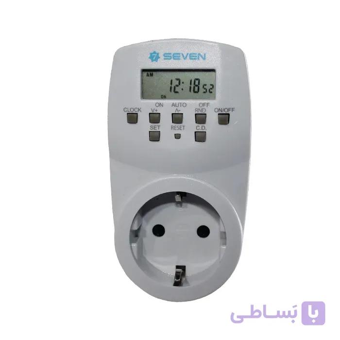 پریز تایمر دار دیجیتال | 220 ولت | هفتگی | مدل سون SE-DT201 | اورجینال