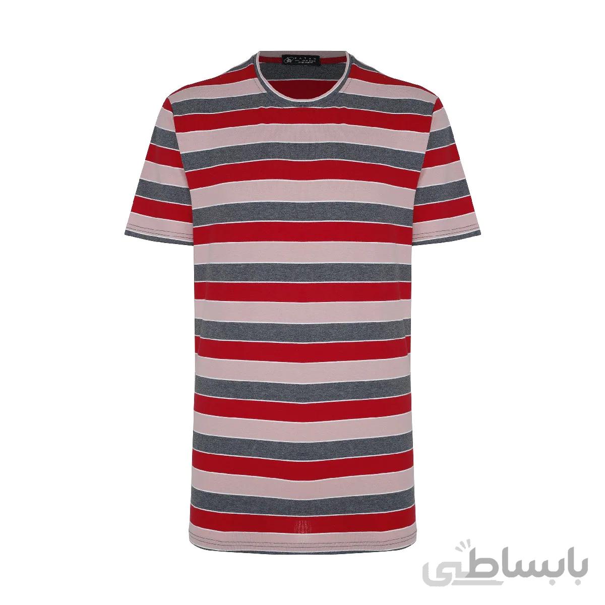 تیشرت یقه گرد استین کوتاه مردانه