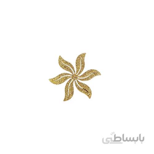 ورق طلا طرح دار مدل گل 5