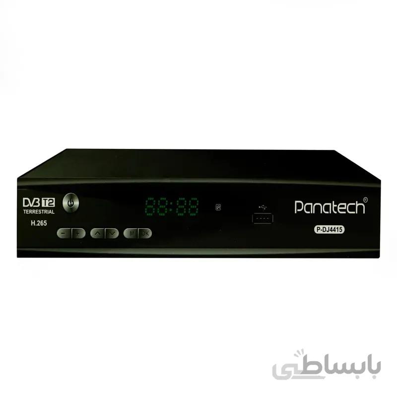 گیرنده دیجیتال DVB-T پاناتک مدل P-DJ4415 HEVC ا panatech P-DJ4415 HEVC