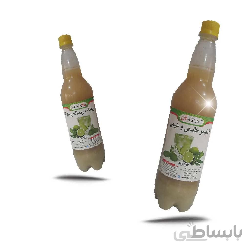 آبلیمو ارگانیک و طبیعی 1 لیتری