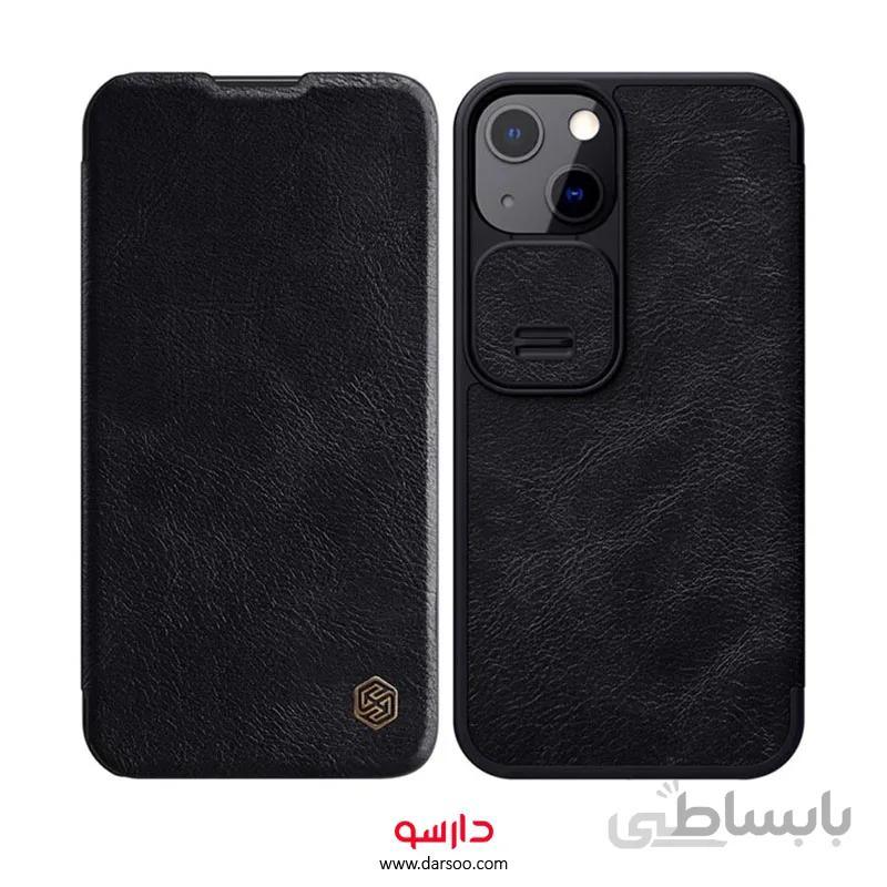 کیف کلاسوری نیلکین Iphone 13 مدل Qin pro