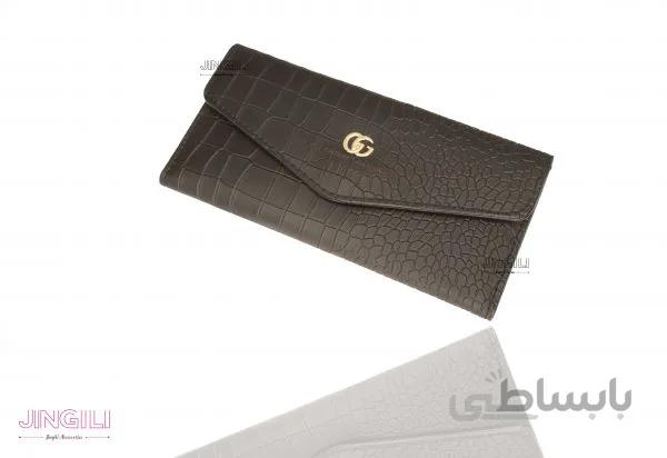 کیف پول زنانه مدل گوچی 2 کد ww0014