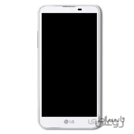 تاچ ال سی دی گوشی موبایل ال جی LG K500 / X SCREEN سفید مشکی