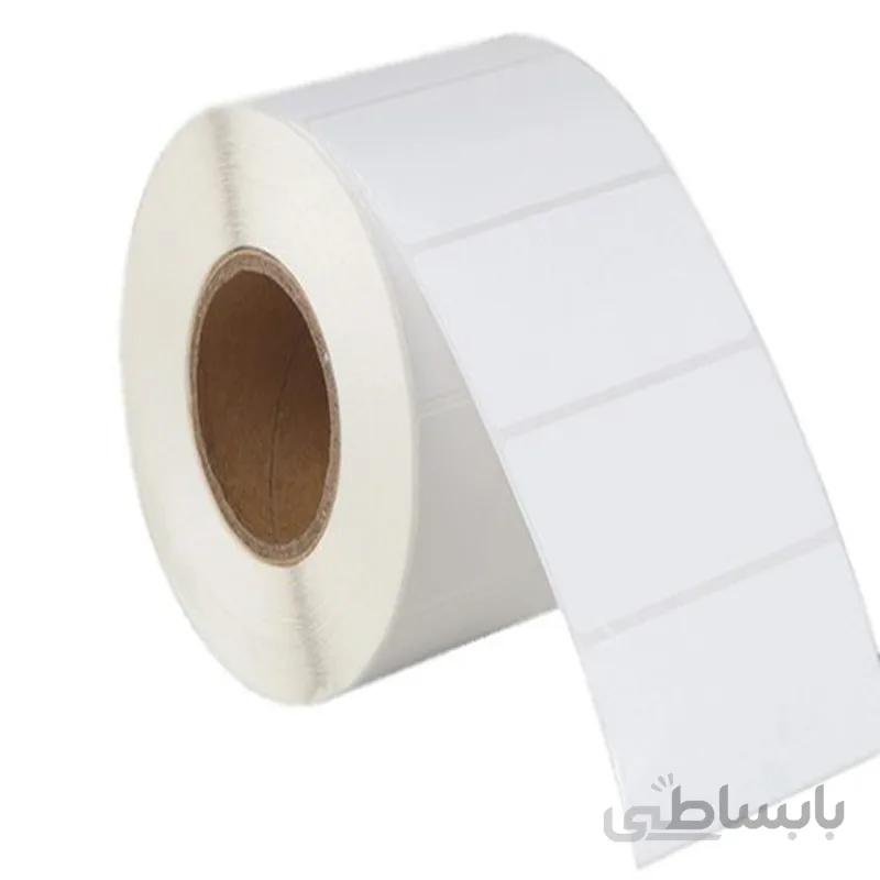 لیبل کاغذی 80*60 تک ردیفه