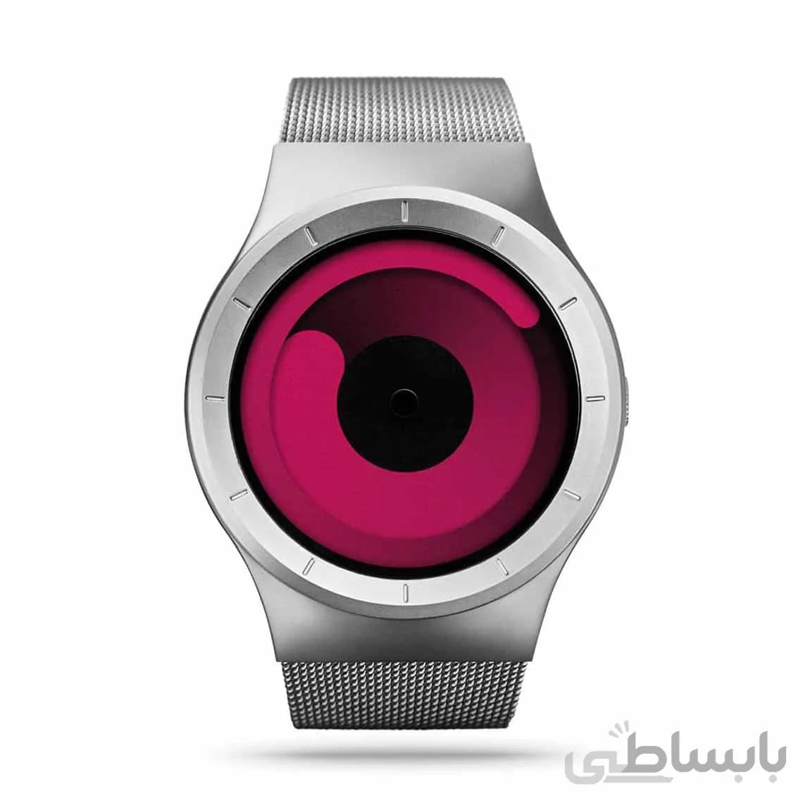ساعت مچی زیرو مدل ZiiiRO MERCURY Chrome(RED)-Unisex