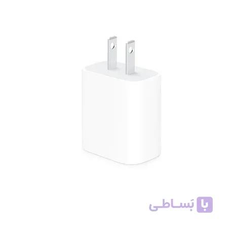 آداپتور شارژر USB-C اپل 20 وات اصلی (اورجینال) — تصویر 1