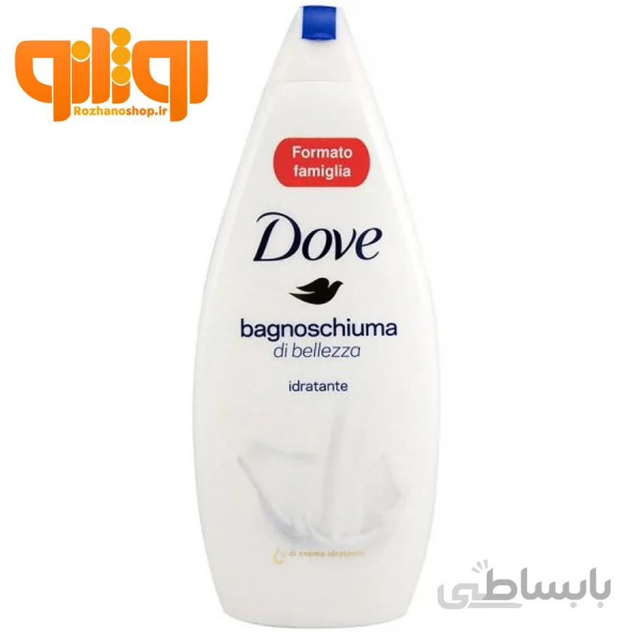 شامپو بدن آبرسان و کرمی داو 700ml