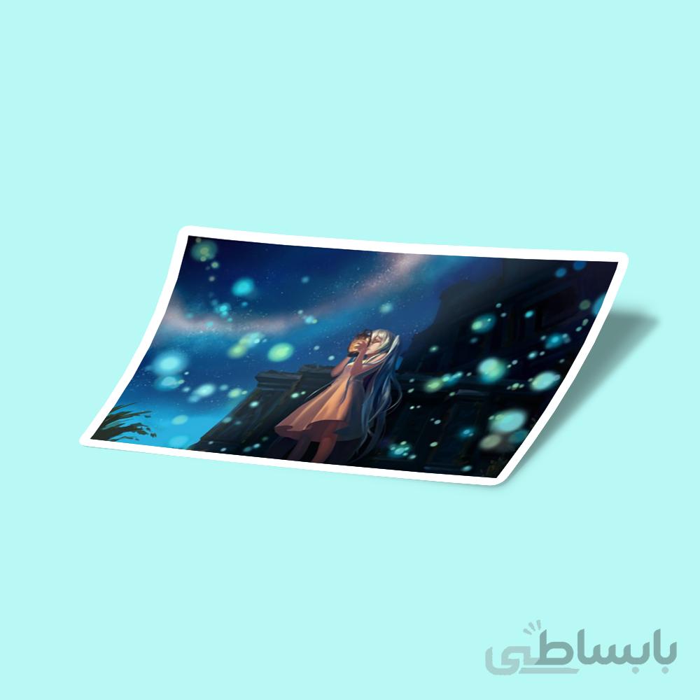 استیکر Miku Fireflies