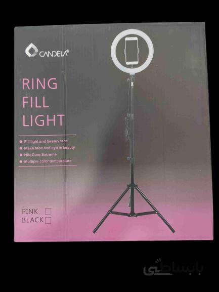 رینگ لایت ال ای دی برند کندلا Ring Light LED CANDELA + سه پایه