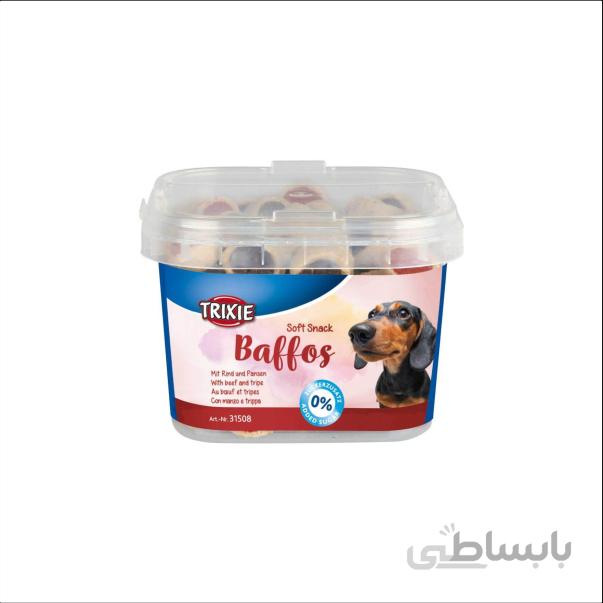 تشویقی سگ تریکسی مدل Soft Snack Baffos وزن ۱۴۰ گرم ا Trixie Soft Snack Baffos 140g