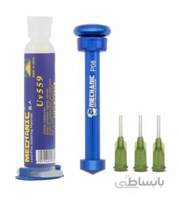 ست فلکس و سرنگ فلزی مکانیک MECHANIC UV559-P08
