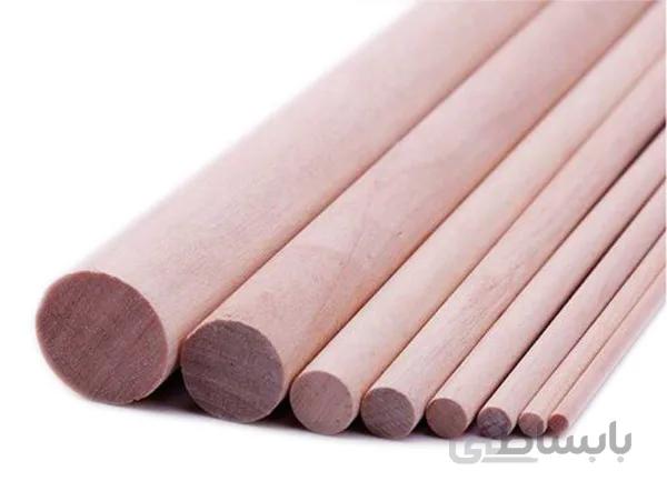 دوبل شاخه ای بدون شیار چنار قطر 6 میلی‌متر طول 20 تا 100 سانتی‌متر بسته 40 متری