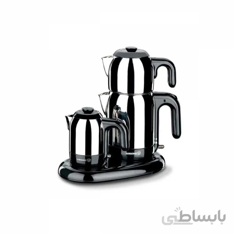چای ساز و قهوه ساز کرکماز مدل KORKMAZ MIA A353 ا KORKMAZ TEA MAKER & COFFEE MAKER MIA A353