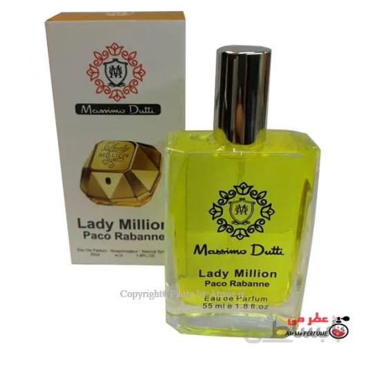 ادو پرفیوم زنانه ماسیمو دوتی پاکو رابان مدل Lady Million حجم 55 میلی لیتر