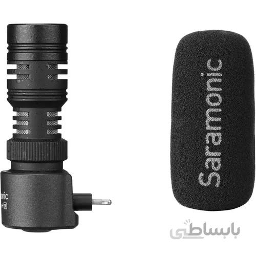 میکروفن سارامونیک Saramonic SmartMic+ Di Compact Directional Microphone with Lightning Plug for iOS Mobile Devices