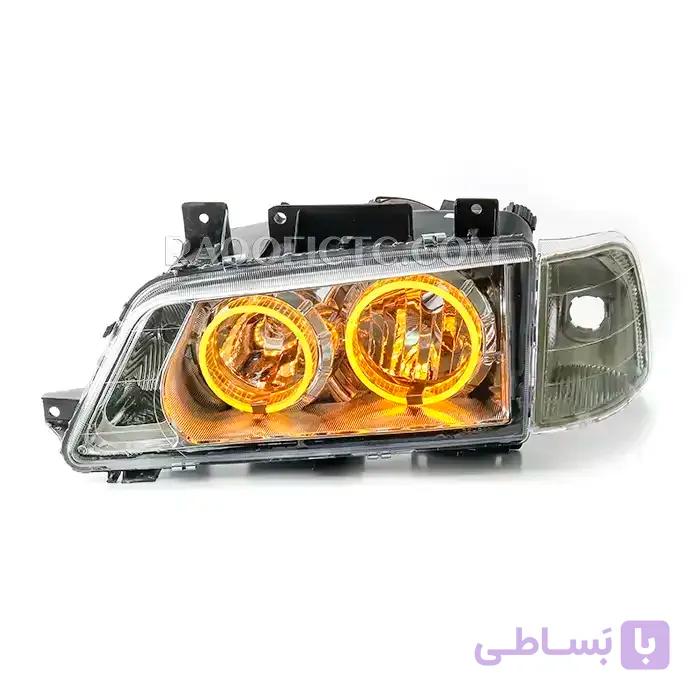 کاسه چراغ جلو اسپرت پژو 405 مدل Glass