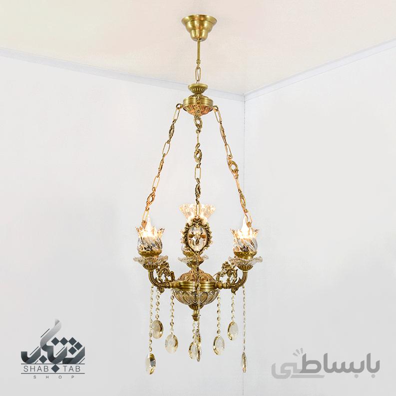 لوستر سه شعله 3592