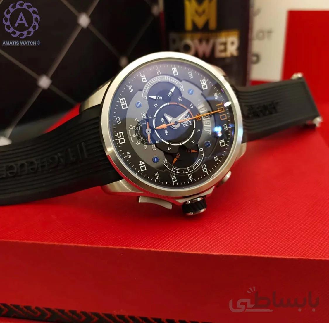 ساعت مچی مردانه تگ هویر مدل Tag-Heuer Mercedes Benz 1060T