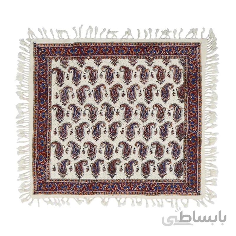 رومیزی قلمکار مربعی ممتاز سایز 60*60 سانتی متر کد s7