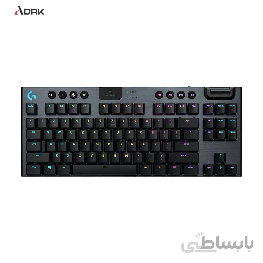 کیبورد گیمینگ لاجیتک مدل G915 TKL ا Logitech G915 TKL Tenkeyless LIGHTSPEED Wireless RGB Mechanical Gaming Keyboard