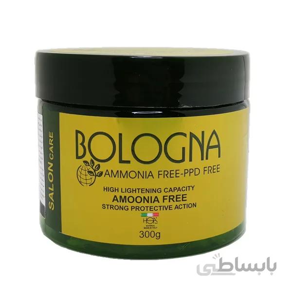 پودر دکلره رنگی بدون آمونیاک بلونیا Bologna