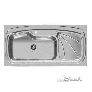 سینک ظرفشویی روکار اخوان ا Akhavan Single Bowl Sink 134