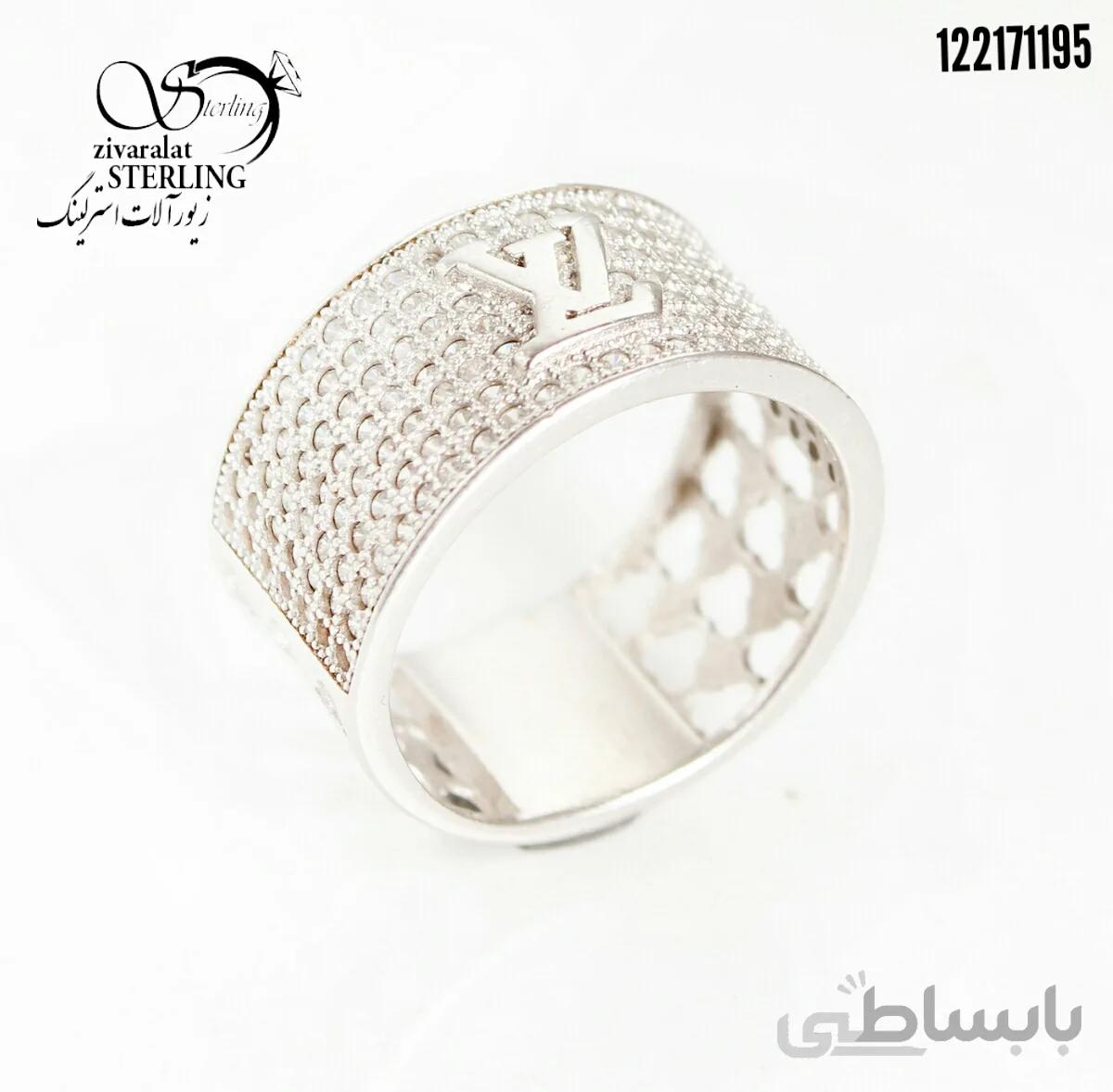 انگشتر نقره زنانه مدل اسپیرینگ