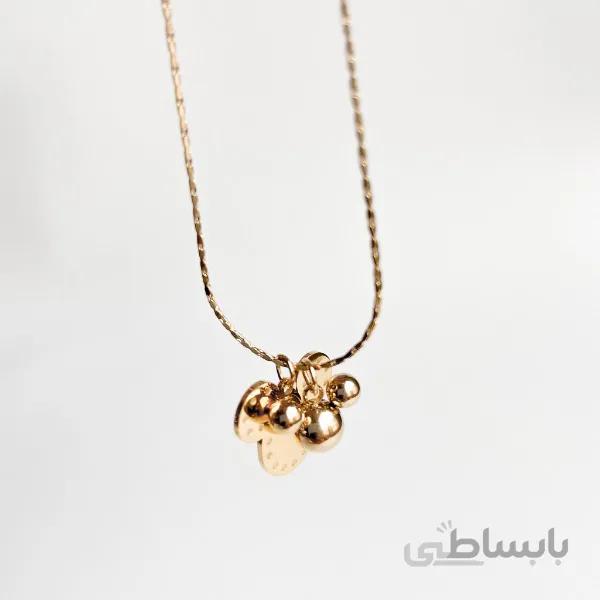 گردنبند دو آویز میکی موس