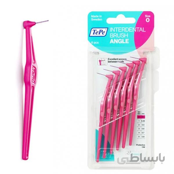 مسواک بین دندانی تپه مدل انگل TEPE Angle Interdental Brush Size0