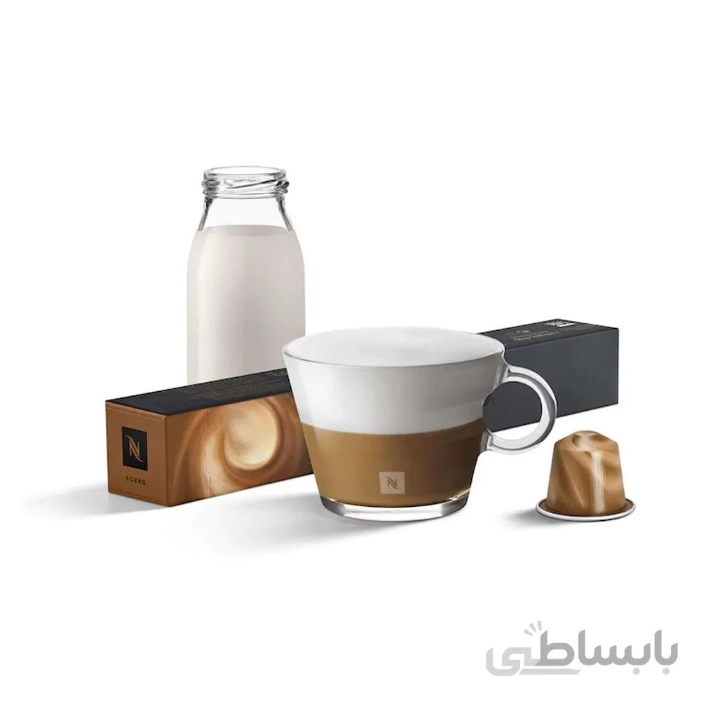 کپسول قهوه نسپرسو طعم SCURO بسته ۱۰ عددی