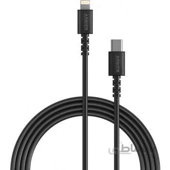 کابل شارژر USB-C به لایتنینگ برند انکر مدل A8612