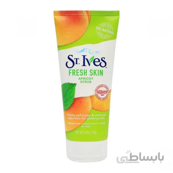 ماسک صورت سینت ایوز اسکراب ۱۷۰ گرم مدل Fresh Skin رایحه زردآلو – ST.ives Fresh Skin Arpicot scrub