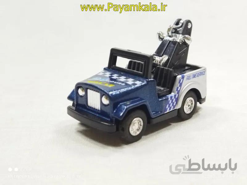 اسباب بازی جیپ فلزی مینیاتوری (TT - 383)َ طرح O