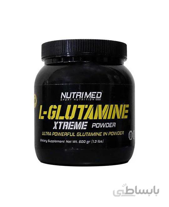 پودر ال گلوتامین اکستریم نوتریمد 600 گرم ا L-Glutamine Extreme Nutirmed 600 gr Powder