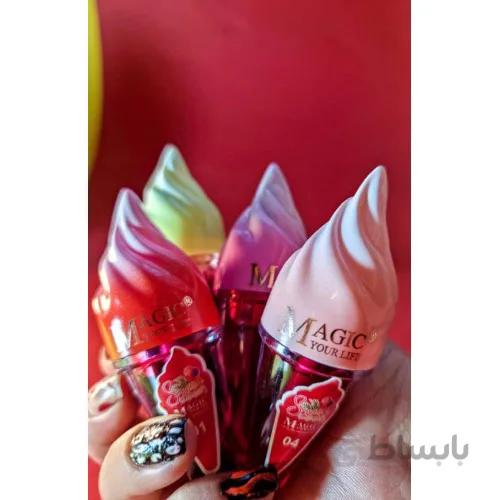 تینت لب بستنی قیفی