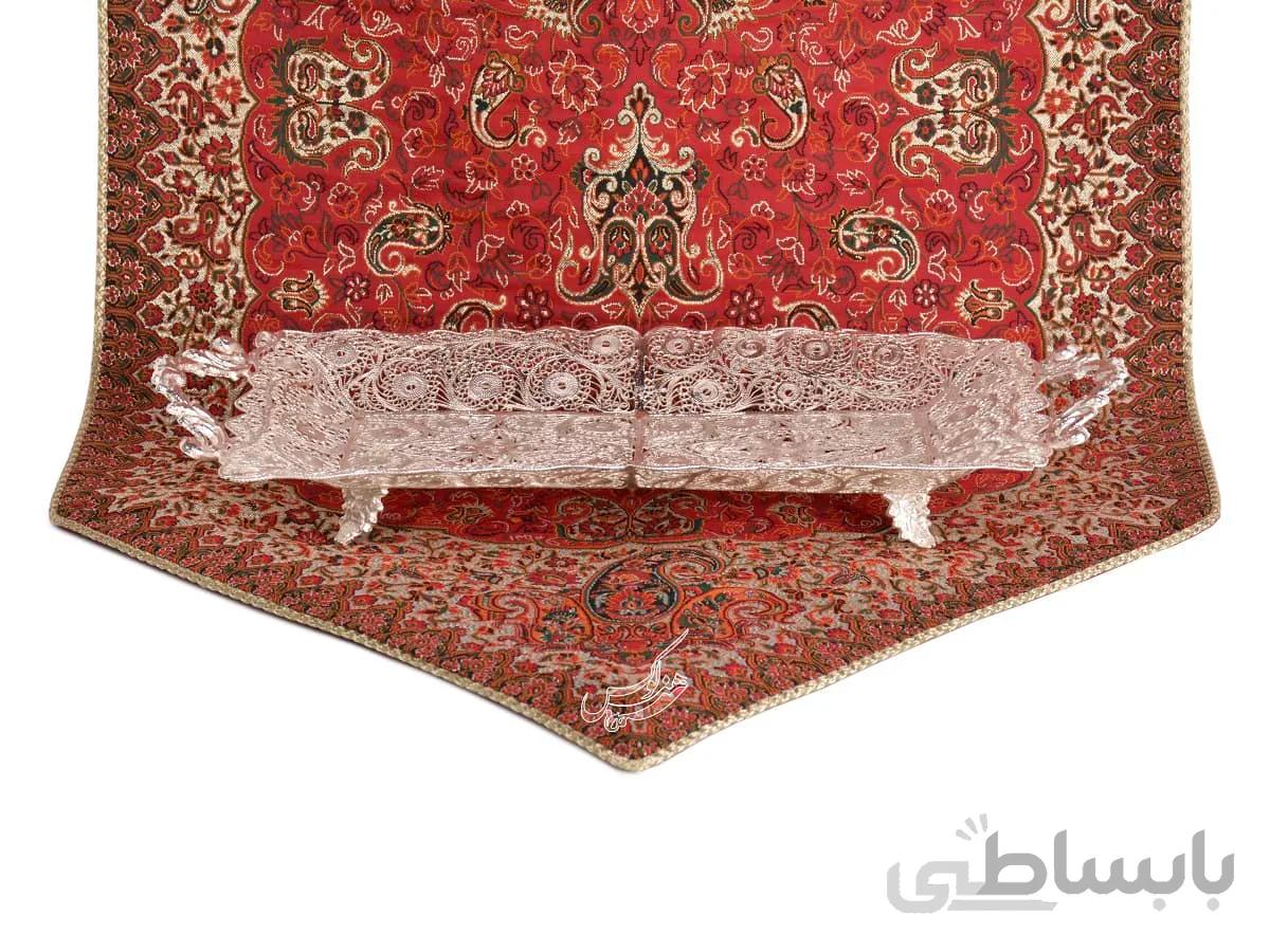 سيني مليله کاری مدل لب تاجي