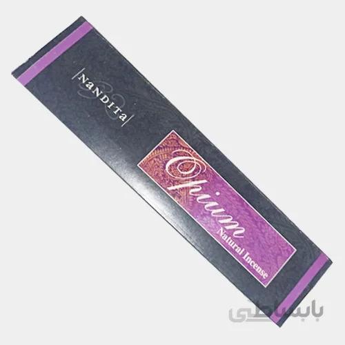 عود خوشبو کننده شاخه ای ناندیتا Nandita مدل اوپیوم Opium